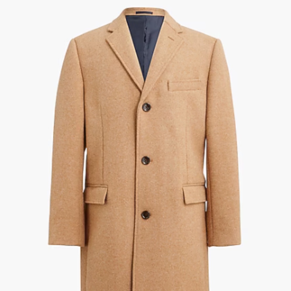 J Crew Thompson Mens overcoat
